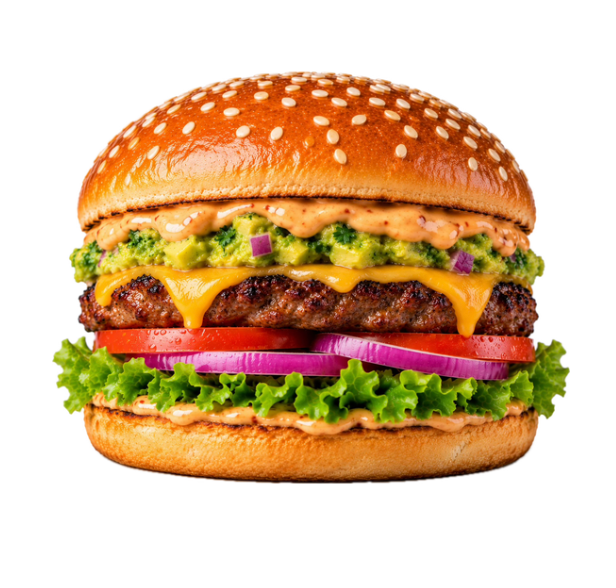 Beef Burger w Fries