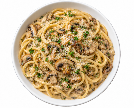 Creamy Mushroom Spagetti