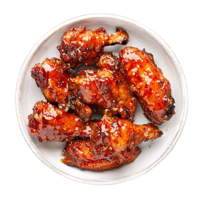 Chipotle BBQ Chicken wings (3 pieces)