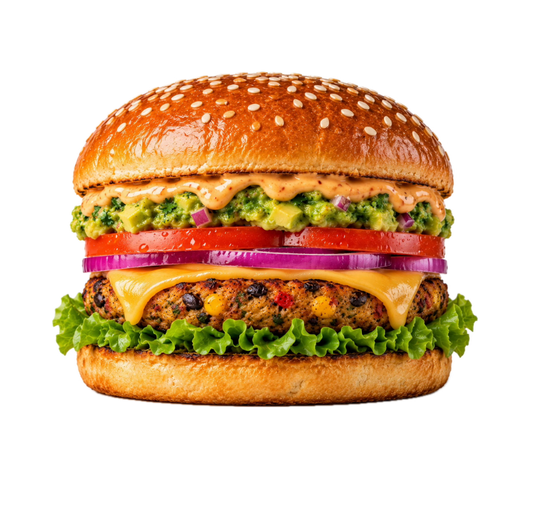 Veggie Burger w Fries