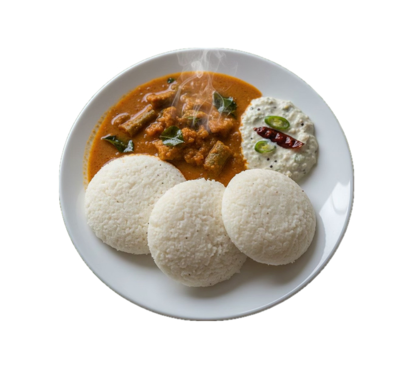 Idli/Vada & Sambhar