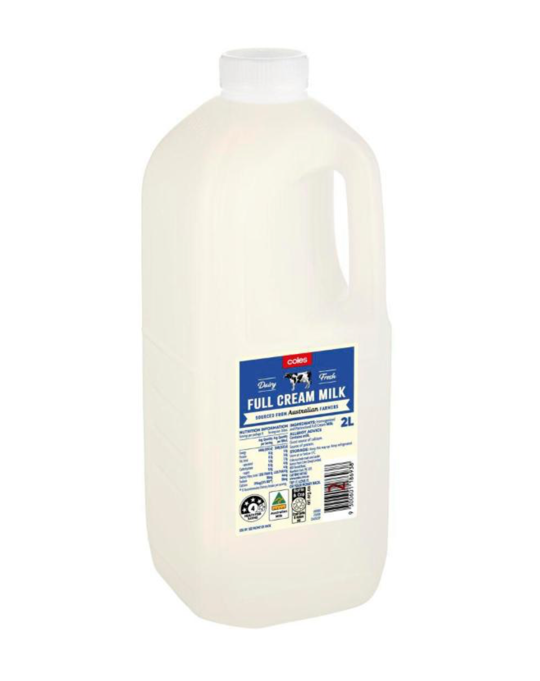 Coles Full Cream Milk