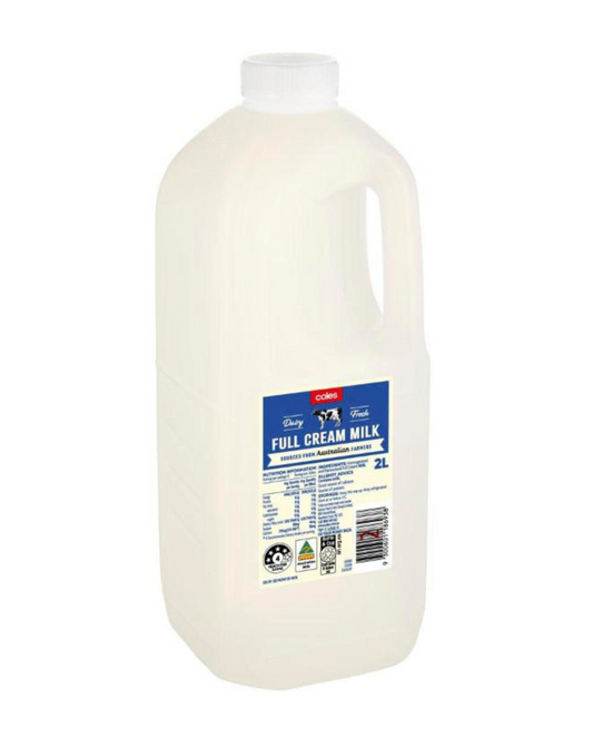 Coles Full Cream Milk